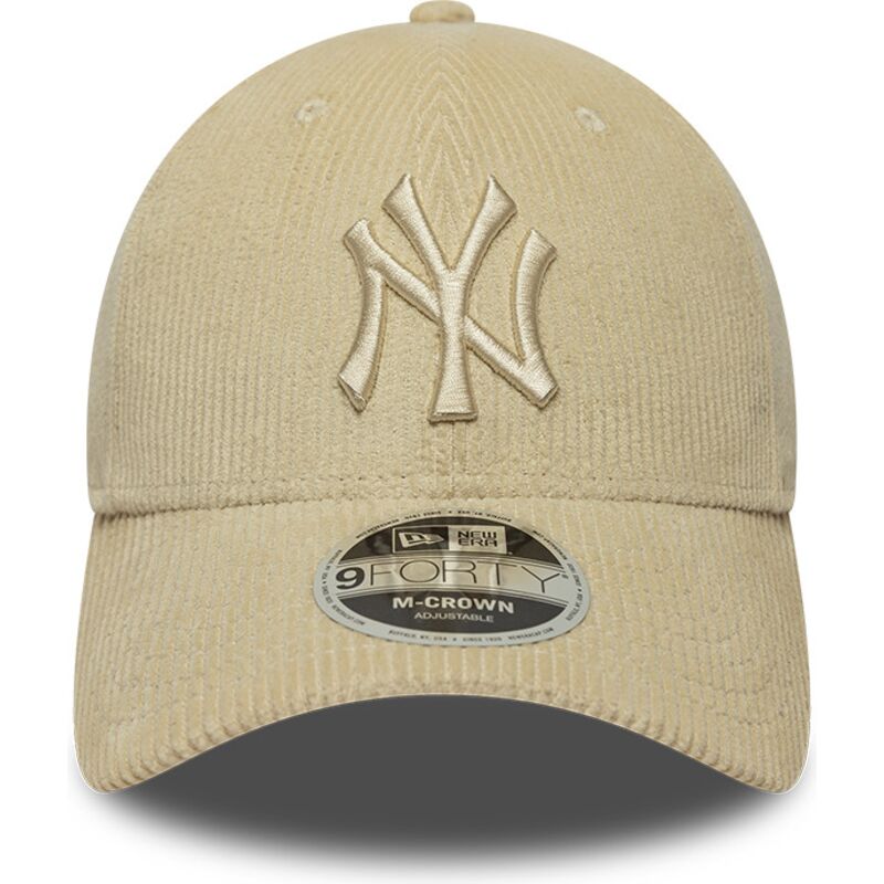 lippikset-kaareva-beige-saadettava-nauha-9forty-m-crown-cord-new-york-yankees-mlb-new-era