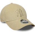 lippikset-kaareva-beige-saadettava-nauha-9forty-m-crown-cord-new-york-yankees-mlb-new-era