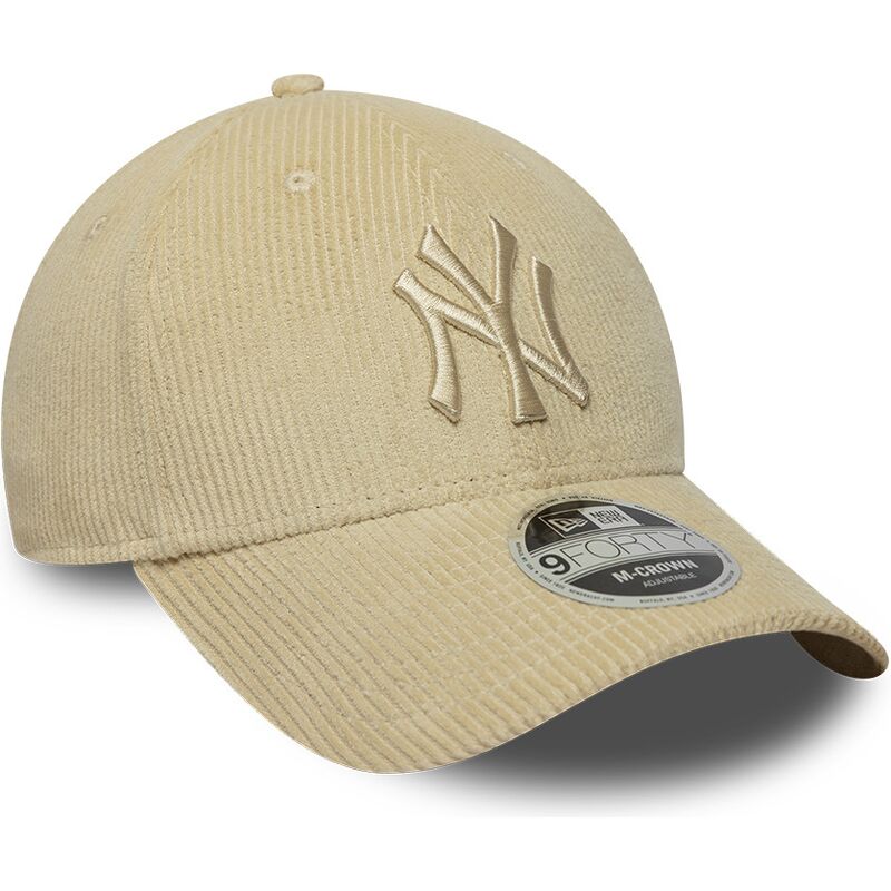 lippikset-kaareva-beige-saadettava-nauha-9forty-m-crown-cord-new-york-yankees-mlb-new-era