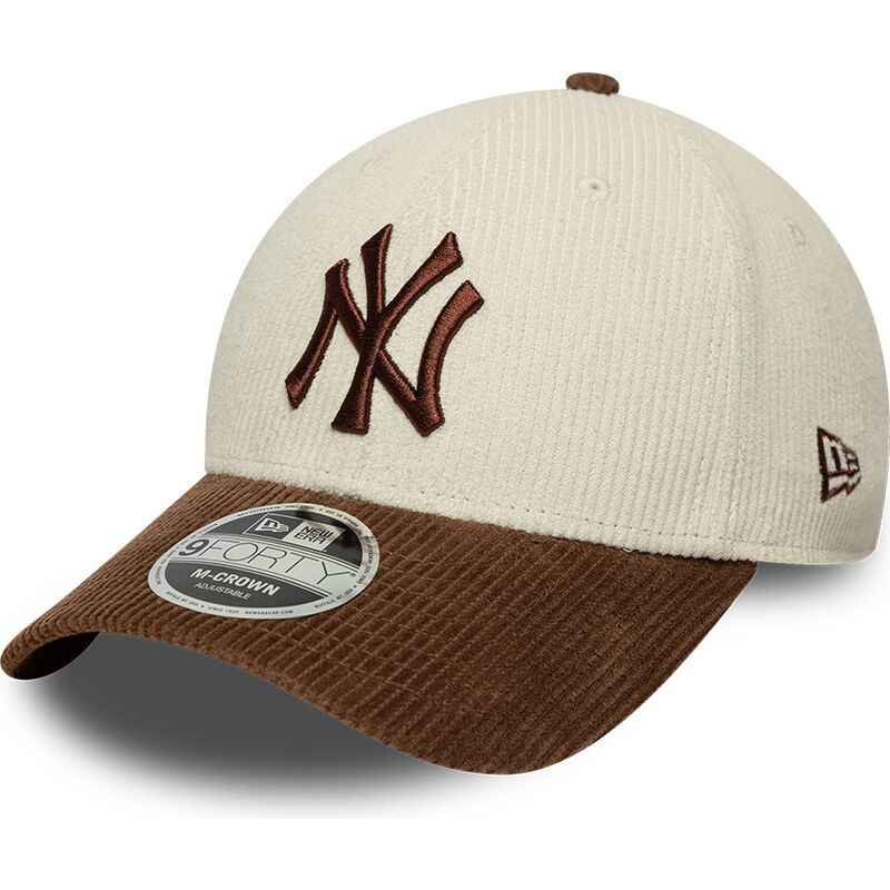 lippikset-kaareva-ruskea-saadettava-nauha-9forty-m-crown-cord-new-york-yankees-mlb-new-era lippikset-kaareva-ruskea-saadettava-nauha-9forty-m-crown-cord-new-york-yankees-mlb-new-era
