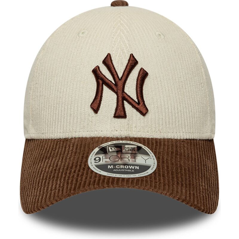 lippikset-kaareva-ruskea-saadettava-nauha-9forty-m-crown-cord-new-york-yankees-mlb-new-era lippikset-kaareva-ruskea-saadettava-nauha-9forty-m-crown-cord-new-york-yankees-mlb-new-era