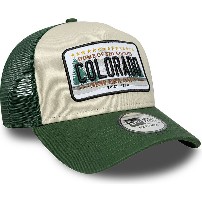 lippikset-kaareva-rekka-vihrea-snapback-a-frame-license-plate-colorado-new-era