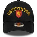 lippikset-kaareva-musta-snapback-lapsille-9forty-wordmark-gryffindor-harry-potter-new-era
