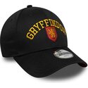 lippikset-kaareva-musta-snapback-lapsille-9forty-wordmark-gryffindor-harry-potter-new-era
