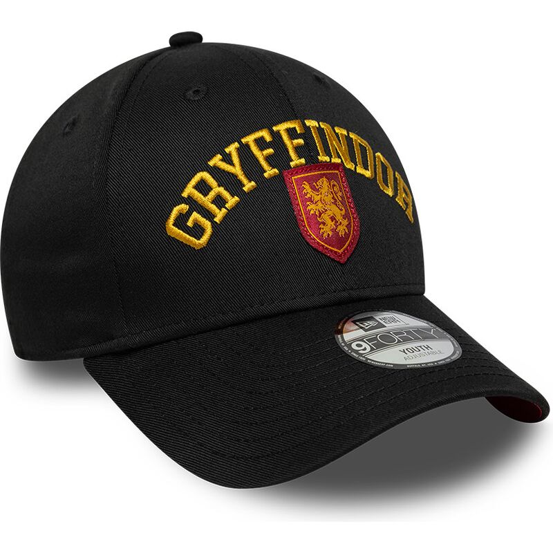 lippikset-kaareva-musta-snapback-lapsille-9forty-wordmark-gryffindor-harry-potter-new-era lippikset-kaareva-musta-snapback-lapsille-9forty-wordmark-gryffindor-harry-potter-new-era