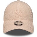 lippikset-kaareva-vaaleanpunainen-snapback-lapsille-rosa-9forty-m-crown-winter-borg-new-york-yankees-mlb-new-era