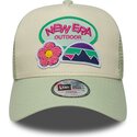 lippikset-kaareva-rekka-vihrea-snapback-lapsille-a-frame-outdoor-new-era