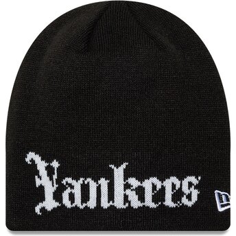 Lakit musta Knit Skully Wordmark New York Yankees MLB New Era