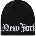 lakit-musta-knit-skully-wordmark-new-york-yankees-mlb-new-era