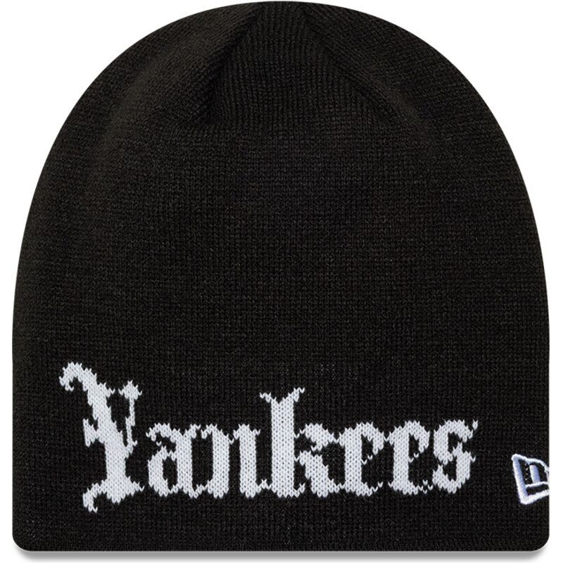 lakit-musta-knit-skully-wordmark-new-york-yankees-mlb-new-era