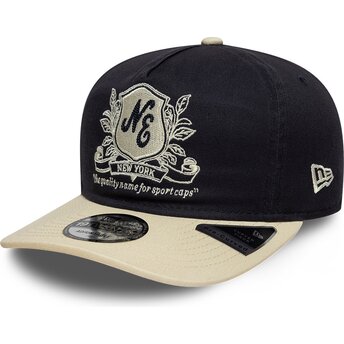 Lippikset kaareva laivastonsininen säädettävä nauha 19TWENTY Washed Graphic New Era