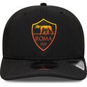 lippikset-kaareva-musta-snapback-9seventy-stretch-snap-repreve-associazione-sportiva-roma-serie-a-new-era