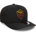 lippikset-kaareva-musta-snapback-9seventy-stretch-snap-repreve-associazione-sportiva-roma-serie-a-new-era