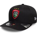 lippikset-kaareva-musta-snapback-9seventy-stretch-snap-lily-rugby-club-toulonnais-french-rugby-federation-ffr-new-era
