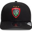 lippikset-kaareva-musta-snapback-9seventy-stretch-snap-lily-rugby-club-toulonnais-french-rugby-federation-ffr-new-era