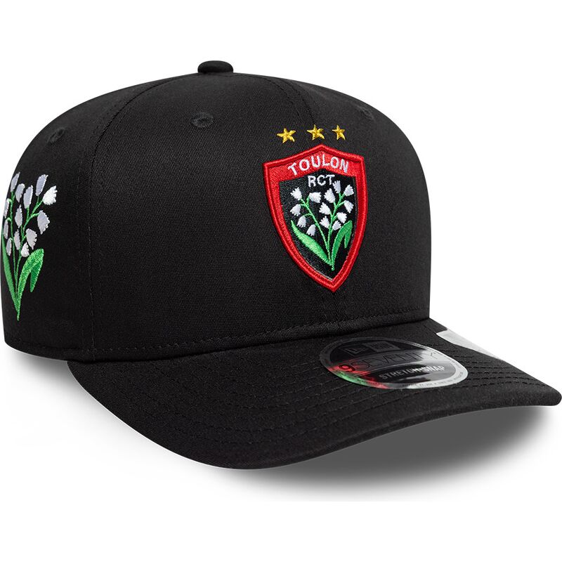 lippikset-kaareva-musta-snapback-9seventy-stretch-snap-lily-rugby-club-toulonnais-french-rugby-federation-ffr-new-era