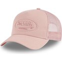 lippikset-kaareva-rekka-vaaleanpunainen-snapback-log10-von-dutch