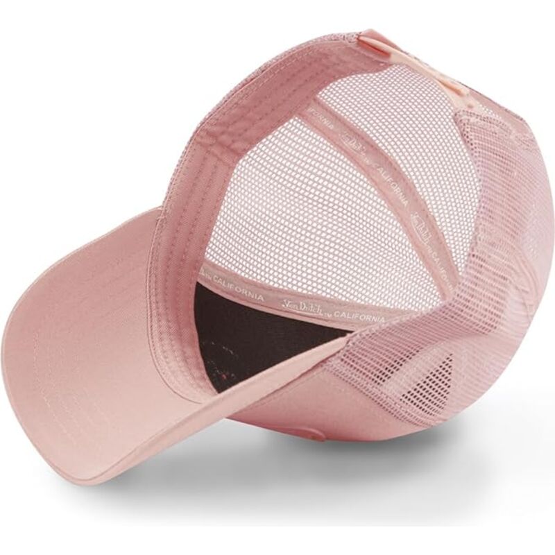 lippikset-kaareva-rekka-vaaleanpunainen-snapback-log10-von-dutch
