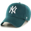 lippikset-kaareva-vihrea-saadettava-nauha-clean-up-no-loop-label-pacific-green-new-york-yankees-mlb-47-brand
