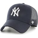 lippikset-kaareva-rekka-laivastonsininen-snapback-mvp-branson-new-york-yankees-mlb-47-brand