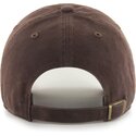 lippikset-kaareva-ruskea-saadettava-nauha-clean-up-no-loop-label-los-angeles-dodgers-mlb-47-brand
