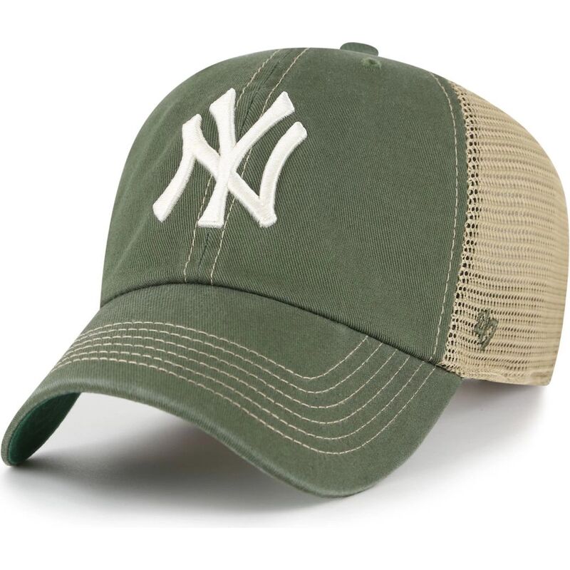 lippikset-kaareva-rekka-vihrea-snapback-clean-up-trawler-new-york-yankees-mlb-47-brand lippikset-kaareva-rekka-vihrea-snapback-clean-up-trawler-new-york-yankees-mlb-47-brand