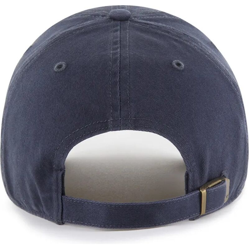 lippikset-kaareva-laivastonsininen-saadettava-nauha-clean-up-base-runner-icon-dog-vintage-navy-47-brand