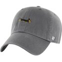 lippikset-kaareva-harmaa-saadettava-nauha-clean-up-base-runner-icon-dog-47-brand