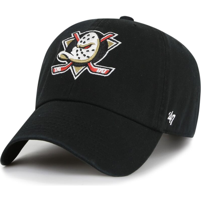 lippikset-kaareva-musta-saadettava-nauha-clean-up-anaheim-ducks-nhl-47-brand