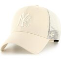 lippikset-kaareva-rekka-beige-snapback-mvp-branson-new-york-yankees-mlb-47-brand