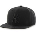 lippikset-littea-musta-snapback-captain-no-shot-new-york-yankees-mlb-47-brand