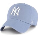 lippikset-kaareva-sininen-saadettava-nauha-clean-up-vapor-new-york-yankees-mlb-47-brand