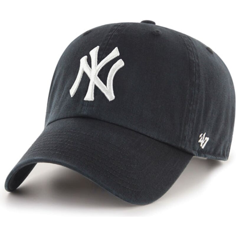 lippikset-kaareva-musta-saadettava-nauha-new-york-yankees-mlb-47-brand