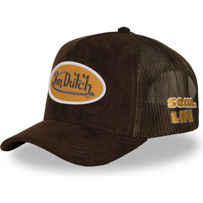 lippikset-kaareva-rekka-ruskea-snapback-fur14-von-dutch