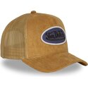 lippikset-kaareva-rekka-ruskea-snapback-fur17-von-dutch