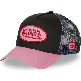 Lippikset kaareva rekka monivärinen snapback SPACE Von Dutch