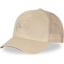 lippikset-kaareva-rekka-beige-snapback-log23-von-dutch