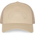 lippikset-kaareva-rekka-beige-snapback-log23-von-dutch