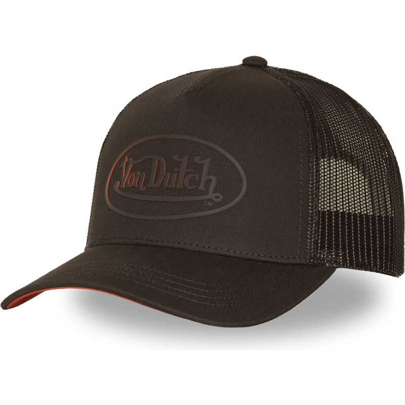 lippikset-kaareva-rekka-ruskea-snapback-log24-von-dutch