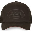 lippikset-kaareva-rekka-ruskea-snapback-log24-von-dutch