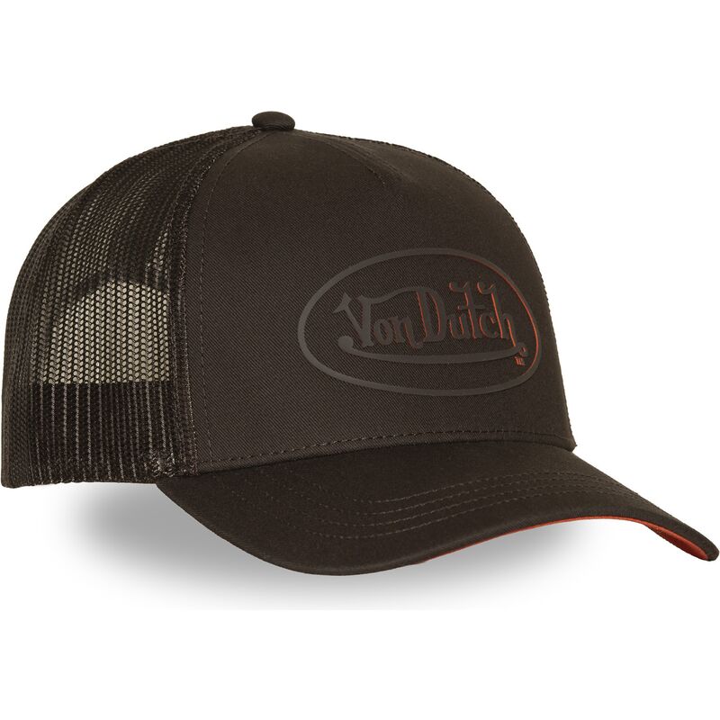 lippikset-kaareva-rekka-ruskea-snapback-log24-von-dutch