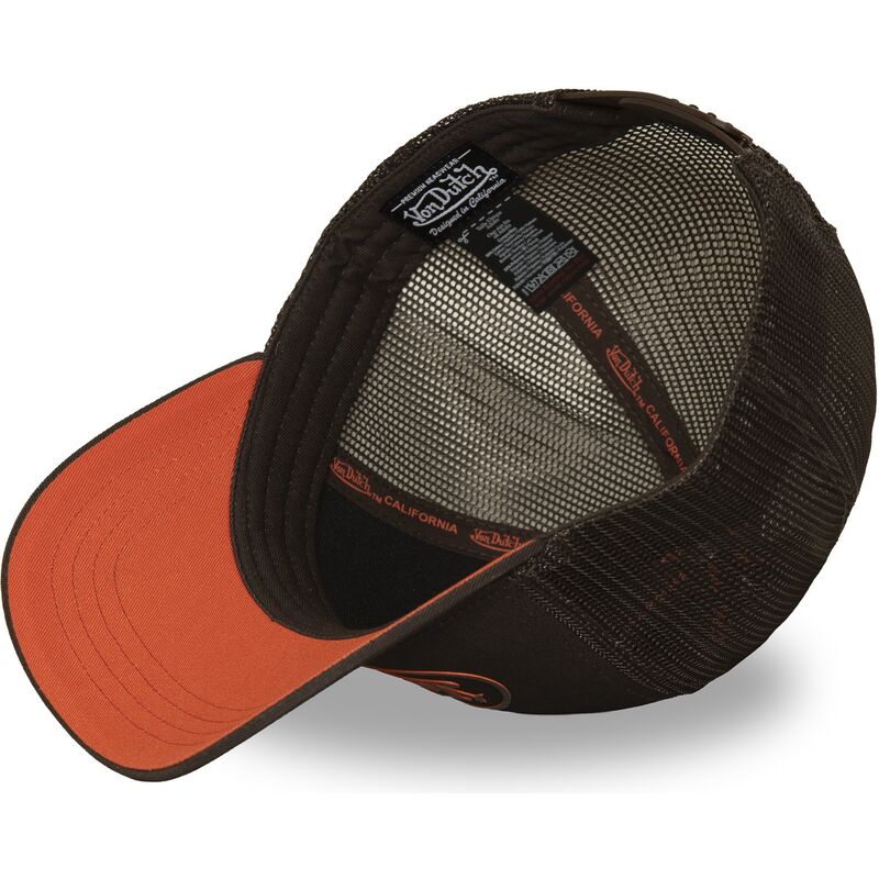 lippikset-kaareva-rekka-ruskea-snapback-log24-von-dutch