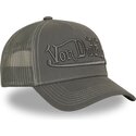 lippikset-kaareva-rekka-harmaa-snapback-emb08-von-dutch