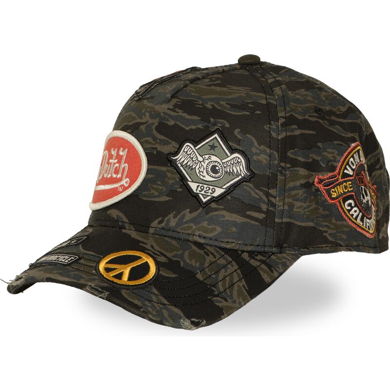 lippikset-kaareva-maastokuvio-snapback-kamo02-von-dutch lippikset-kaareva-maastokuvio-snapback-kamo02-von-dutch