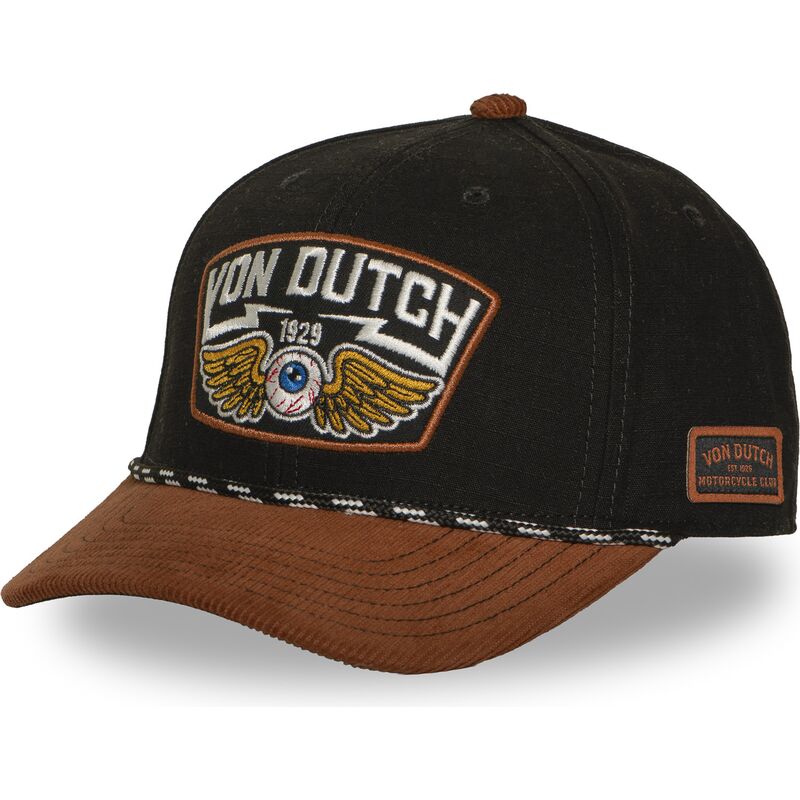 lippikset-kaareva-ruskea-snapback-sem16-von-dutch