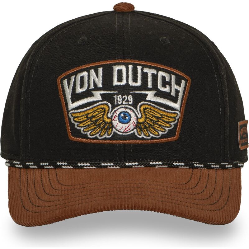 lippikset-kaareva-ruskea-snapback-sem16-von-dutch