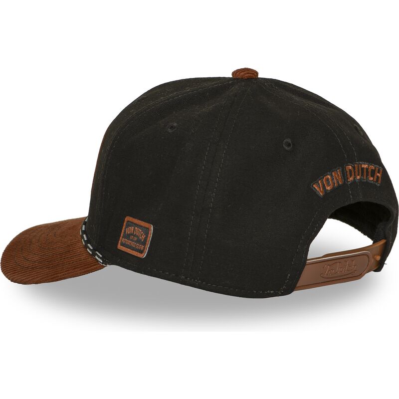 lippikset-kaareva-ruskea-snapback-sem16-von-dutch