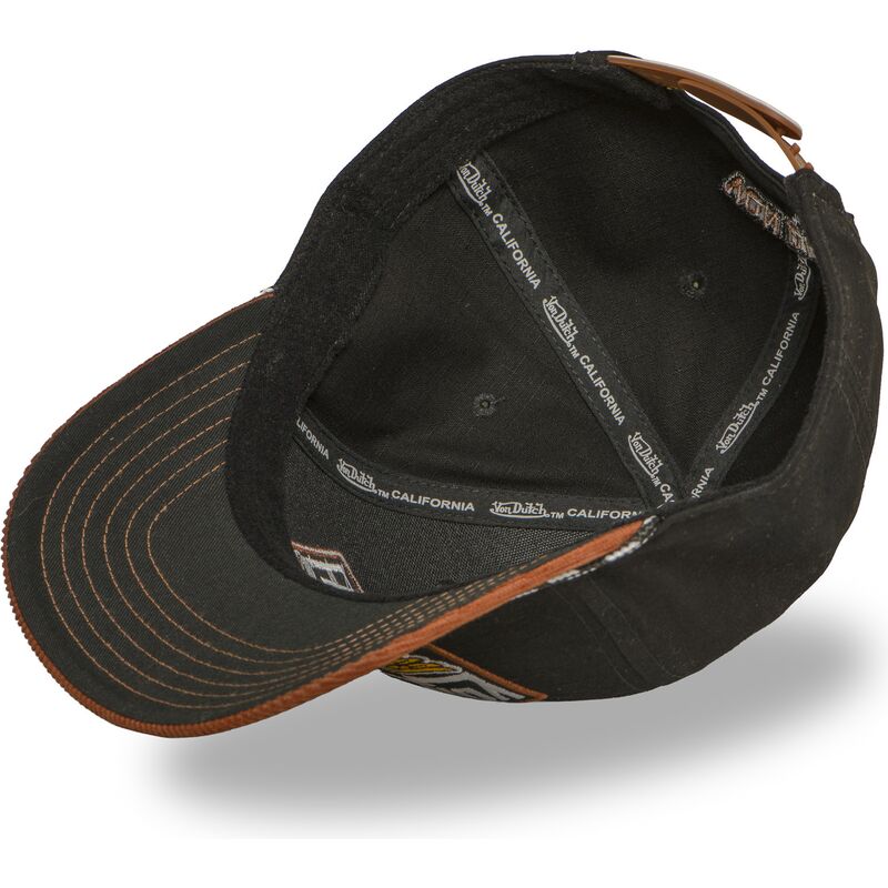 lippikset-kaareva-ruskea-snapback-sem16-von-dutch