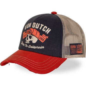 Lippikset kaareva rekka monivärinen snapback CREW39 Von Dutch
