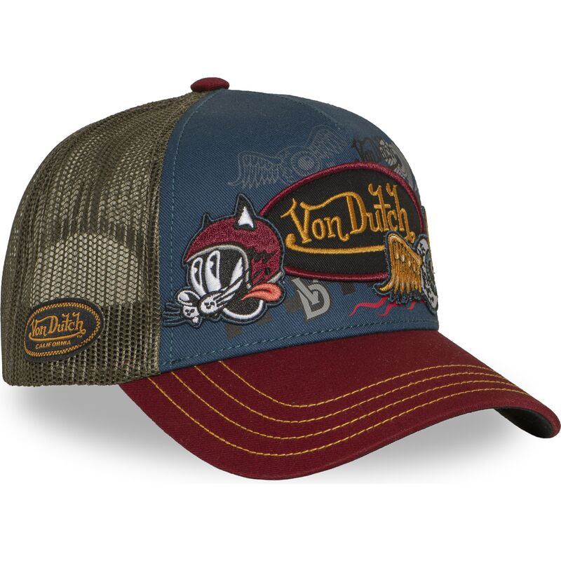 lippikset-kaareva-rekka-monivarinen-snapback-patches20-von-dutch lippikset-kaareva-rekka-monivarinen-snapback-patches20-von-dutch
